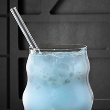 Blue Milk Prebiotic Soda